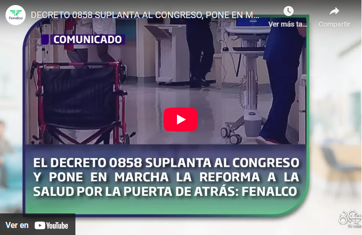 El decreto 0858 suplanta al congreso y pone en marcha la reforma a la ...